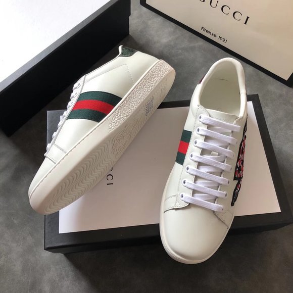 NEWGucci leather casual shoes small white shoes main image 3